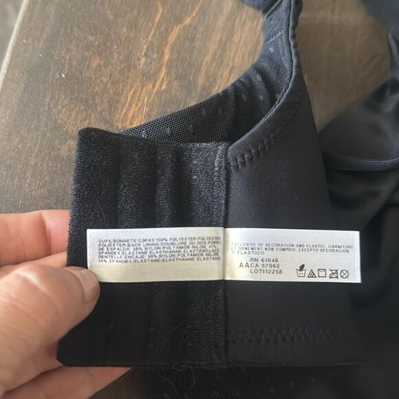 WACOAL 857303 BACK APPEAL MINIMIZER BRA IN BLACK - Picture 10 of 10